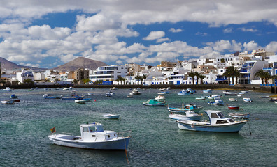 Fototapeta na wymiar Charco de San Gines, Arrecife, Lanzarote, Canary Islands