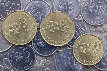 Coins of  Ringgit of Malaysia