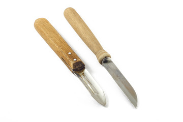 Kitchen knife and peeler