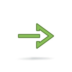 modern arrow icon