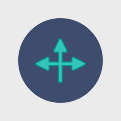 Fototapeta premium new universal arrow