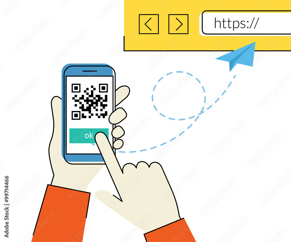 Poster qr code scanning
