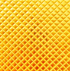 Golden mosaic abstract background