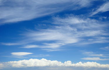 Fototapeta premium Sky with clouds