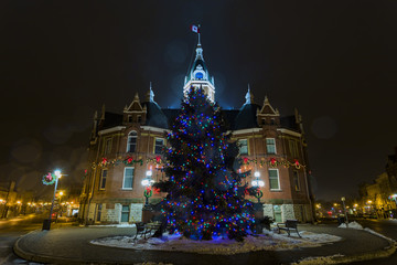 Stratford City Hall Christmas Decorations