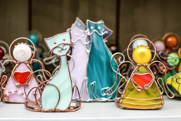 Souvenir statuette cat