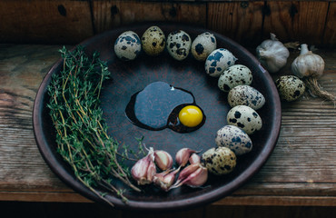 quail eggs