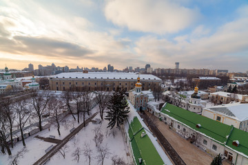 Kiev-Pechersk Lavra at winter