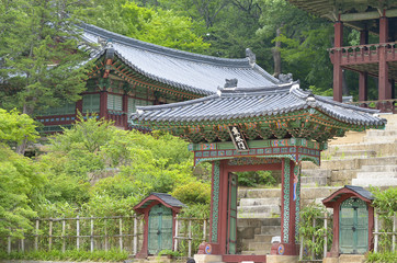 Changdeokgung Palace in Seoul, South Korea..