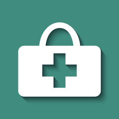 Obraz premium Logo poste de premiers secours.