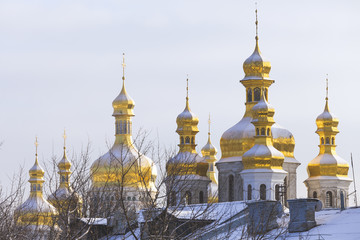 Kiev-Pechersk Lavra at winter