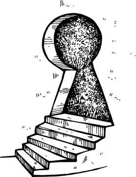 Escape room door