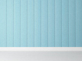 vertical blue wooden wall background rendering