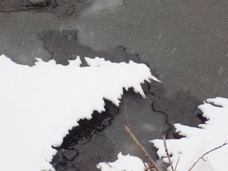 River in winter