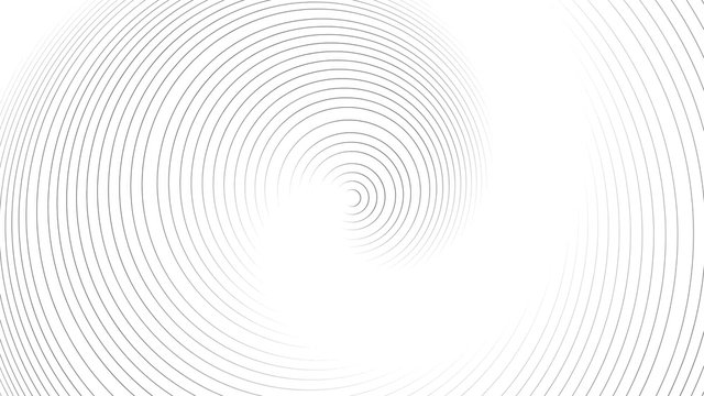 Spiral Slow flowing black and white particle vector abstract background Computer Designed Animation - uhd ultra hd 4k 4096 quad.