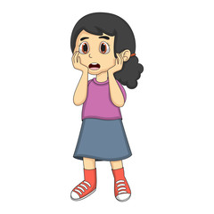 Children Vector Illustration