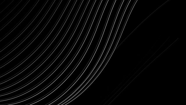 Spiral Slow flowing black and white particle vector abstract background Computer Designed Animation - uhd ultra hd 4k 4096 quad.