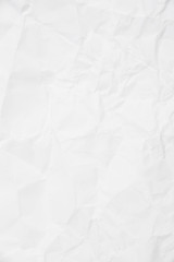 Obraz premium white crumpled paper texture for background binding books, publi