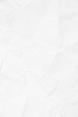 white crumpled paper texture for background binding books, publi