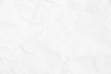 white crumpled paper texture for background binding books, publi