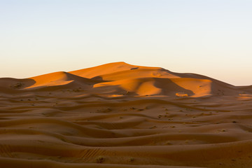 Naklejka na ściany i meble モロッコのサハラ砂漠