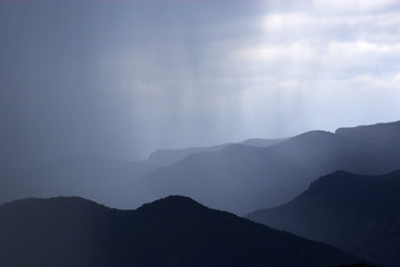 Unique thunderstorm