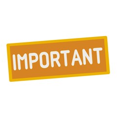 important wording on rectangular signs