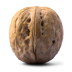 Obraz premium Walnut Isolated On White