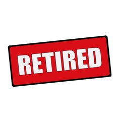 Retired wording on rectangular signs