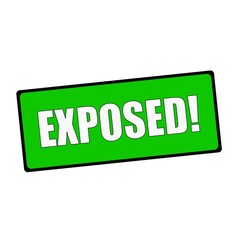 exposed wording on rectangular Green signs