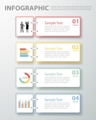 Design template Infographic. Vector illustration can be used for workflow, layout