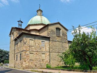 Capannori - Chiesa di Santo Stefano protomartire Tassignano - obrazy, fototapety, plakaty