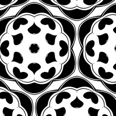 Primitive simple  grey retro pattern