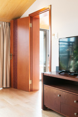 interior of modern bedroom