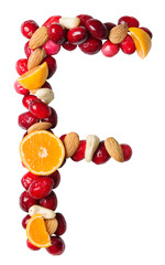 fruit letter F