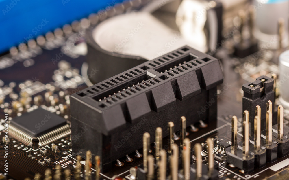 Poster electronic collection - computer circuit board