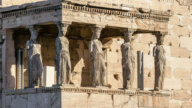 Caryatides Acropolis of Athens 
