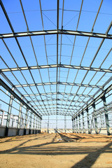 Steel frame structure