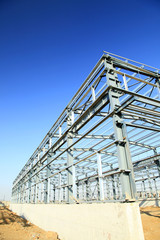 Steel frame structure