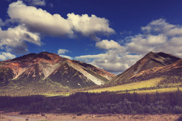 Obraz premium Mountains on Alaska