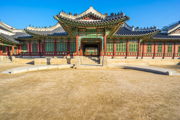 Naklejka premium Changdeokgung Palace in Seoul, South Korea