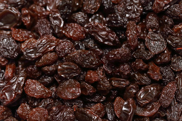 background of raisin