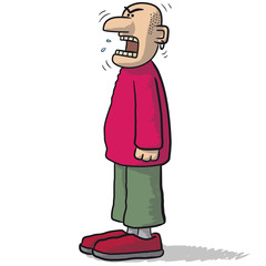 character who screams