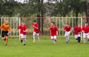 Soccer training for kids