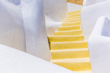 Santorini, Greece - typical architecture, stairs