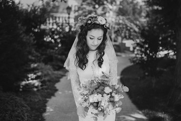 bride with the crown