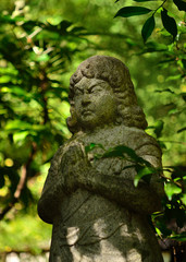 Fototapeta na wymiar Guardian of Buddhism, Kyoto Japan.