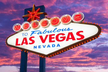 Welcome to Las Vegas Sign © somchaij