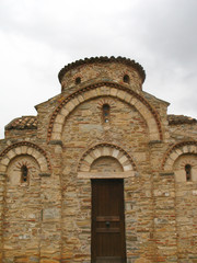 Fototapeta na wymiar Byzantine church of the Panagia in Fodele