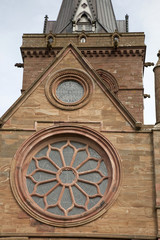 Fototapeta na wymiar St Magnus Cathedral Church in Kirkwall in the Orkney Islands, Scotland